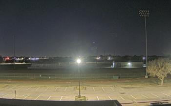 Weather camera view of Bluebonnet Elementary.