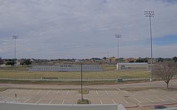 Weather camera view of Bluebonnet Elementary.