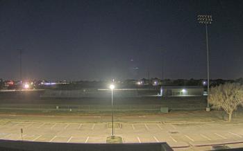 Weather camera view of Bluebonnet Elementary.