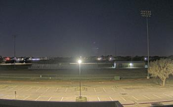 Weather camera view of Bluebonnet Elementary.