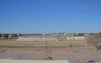 Weather camera view of Bluebonnet Elementary.