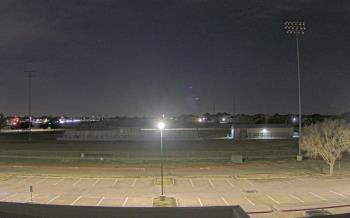 Weather camera view of Bluebonnet Elementary.