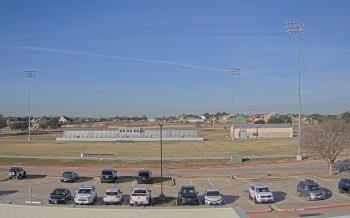 Weather camera view of Bluebonnet Elementary.