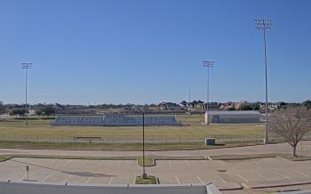 Weather camera view of Bluebonnet Elementary.