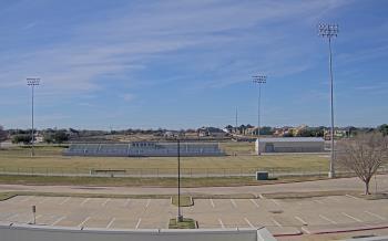 Weather camera view of Bluebonnet Elementary.