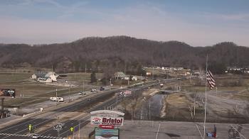 Weather camera view of Bristol Motor Speedway.