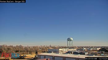 Weather camera view of Borger ISD.