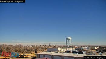 Weather camera view of Borger ISD.