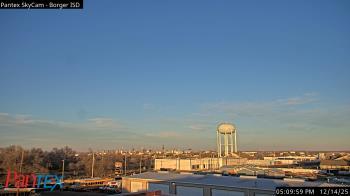 Weather camera view of Borger ISD.