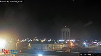 Weather camera view of Borger ISD.
