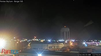 Weather camera view of Borger ISD.