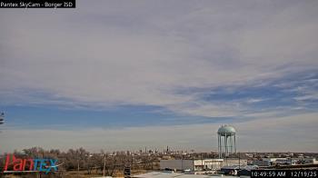 Weather camera view of Borger ISD.