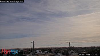 Weather camera view of Borger ISD.