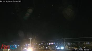 Weather camera view of Borger ISD.