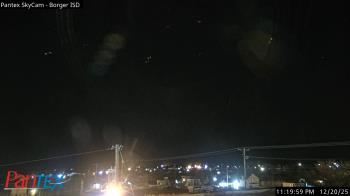 Weather camera view of Borger ISD.