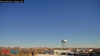 Weather camera view of Borger ISD.