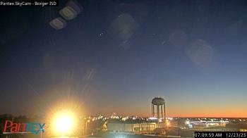 Weather camera view of Borger ISD.