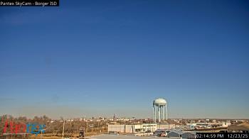 Weather camera view of Borger ISD.