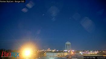 Weather camera view of Borger ISD.