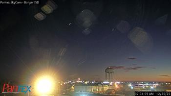 Weather camera view of Borger ISD.