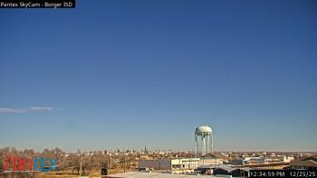 Weather camera view of Borger ISD.