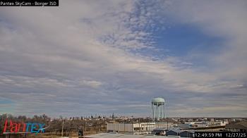 Weather camera view of Borger ISD.