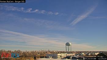 Weather camera view of Borger ISD.