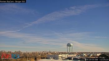 Weather camera view of Borger ISD.