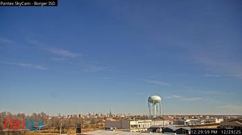 Weather camera view of Borger ISD.
