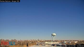 Weather camera view of Borger ISD.