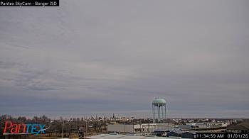 Weather camera view of Borger ISD.