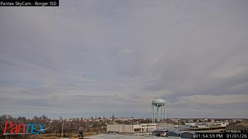 Weather camera view of Borger ISD.