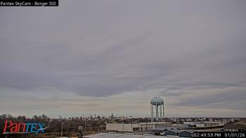 Weather camera view of Borger ISD.