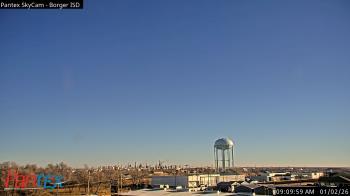 Weather camera view of Borger ISD.