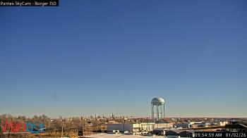 Weather camera view of Borger ISD.