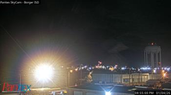 Weather camera view of Borger ISD.