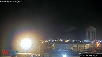 Weather camera view of Borger ISD.