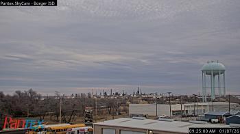 Weather camera view of Borger ISD.