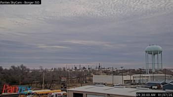 Weather camera view of Borger ISD.