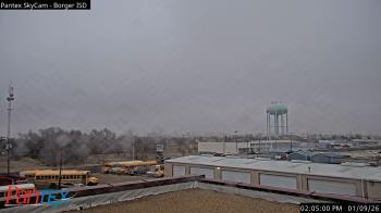 Weather camera view of Borger ISD.