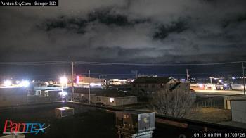 Weather camera view of Borger ISD.