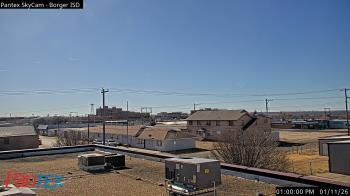 Weather camera view of Borger ISD.