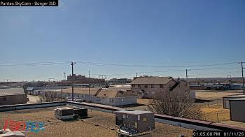 Weather camera view of Borger ISD.