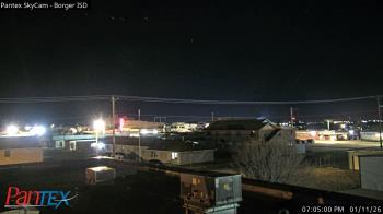 Weather camera view of Borger ISD.