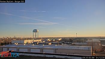 Weather camera view of Borger ISD.