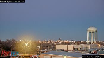 Weather camera view of Borger ISD.