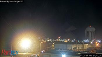 Weather camera view of Borger ISD.