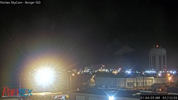 Weather camera view of Borger ISD.