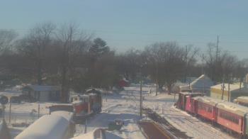 Weather camera view of Boone Scenic Valley Railroad.