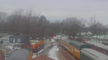 Weather camera view of Boone Scenic Valley Railroad.